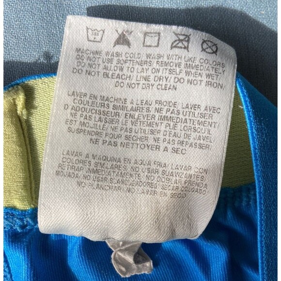 Nike Pro Combat Womens Compression Crop Leggings Size S Blue Leopard Gym Running - Picture 7 of 11